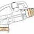  Elaflex Pistolet de carburant ZH 50 embrayage MK50 pivotant filetage male 2"